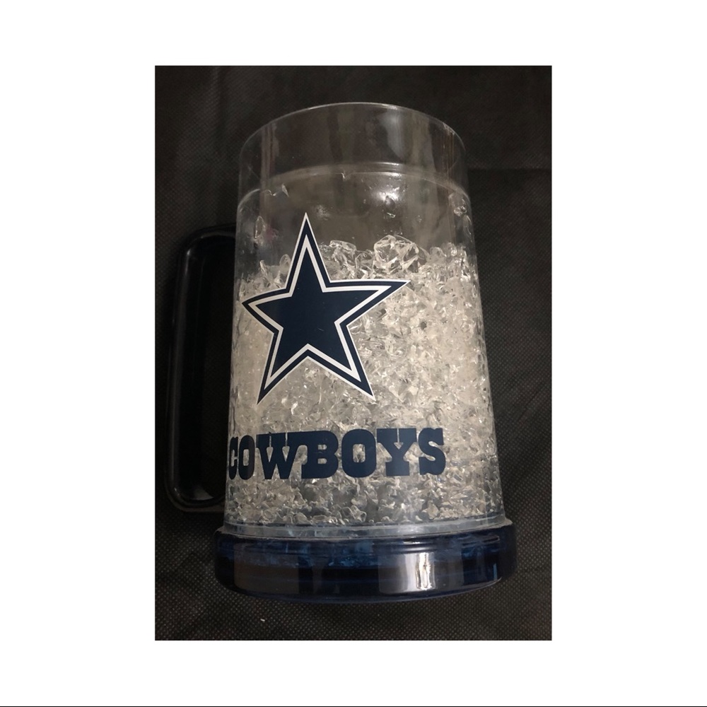 Used plastic tumbler